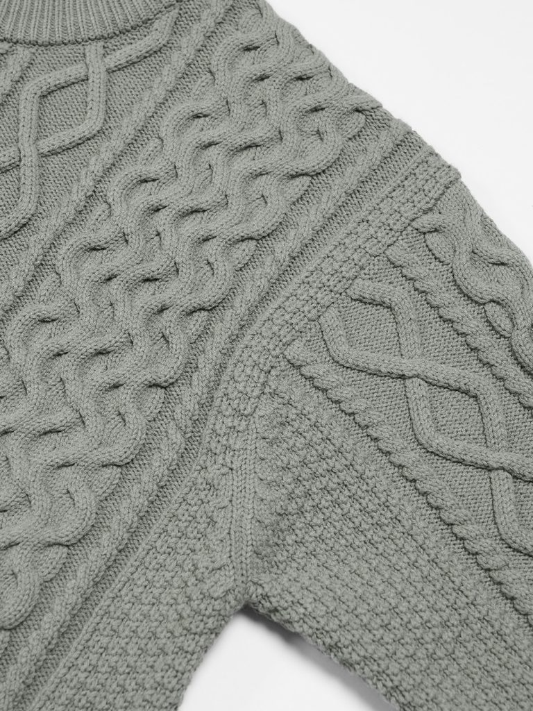 Свитер с круглым вырезом 4